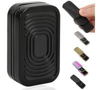 Bufccy Fidget Slider 3 Layer EDC Gadgets Toy, Metal Magnetic Haptic Fidget Toys for Adults Anxiety/ADHD/Stress Relief, Gift for Boyfriend, Husband and Father (Black)