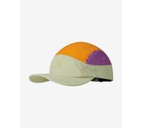Buff 5 Panel Go Cap green off-white orange violet - S-M