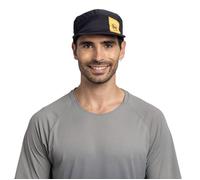 Buff 5 Panel Go Cap S/M - Ideal for Running & Outdoor Activities, Sun Protection, Stylish Design in Sort (Black)