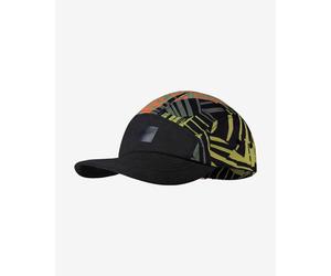 Buff 5 Panels Cap Black Yellow Orange