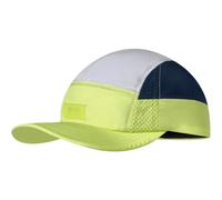 Buff Adults Domus 5 Panel Outdoor Running Baseball Cap Hat - Lime - LXL