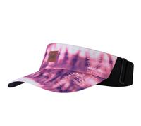Buff Adults Solid Go Elasticated Adjustable Running Cap Visor - Deri Pink - SM