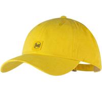 Buff Adults Solid UPF 50 6 Panel Lightweight Running Baseball Cap Hat - Yellow