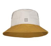 BUFF Sun Bucket Hat - Men - Grey / Yellow / White - size S/M- model 2024 S/M