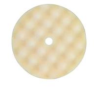 Buff and Shine 8.25 x 1.5 White Waffle Foam Finish Pad - 899WG by Buff and Shine