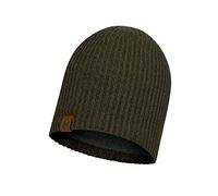 Buff Lyne Bark Knitted & Full Fleece Hat
