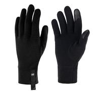 Buff Black Merino Midweight Gloves