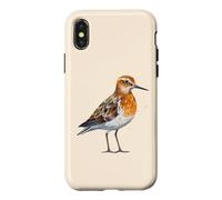 Buff-breasted Sandpiper Geometric Patten Art,Cute Bird Lover Case for iPhone X/XS