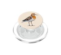 Buff-breasted Sandpiper Geometric Patten Art,Cute Bird Lover PopSockets PopGrip for MagSafe