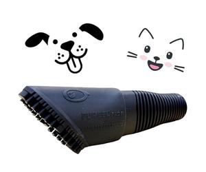 Buff Brite - Fang & Fur-EEL PRO II Pet Hair Removal Vacuum Attachment | Perfect for Dogs/Cats, Sand, and Lint | Works with Almost All Vacuum Brands | Fang Adapter Tool and Fur-EEL PRO Attachment