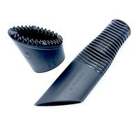 Buff Brite: Fur EEL Pro & Fang Adapter - Pet Hair Remover Vacuum Attachment - Dog & Cat Grooming & Cleanup Tool, Head Works Wet & Dry, Carpet-Home-Car