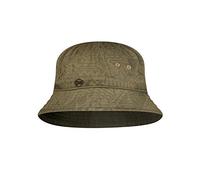 Buff Bucket Hat Lubak Khaki Bucket Hat - Green, One Size
