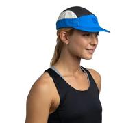 Buff®| Cap 5 Panel Go Men, Women, Adults, Flexible, UPF50, Adjustable, Sustainable, Lightweight, Running, Recycled Materials, Comfortable Domus Blue