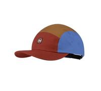 Buff® | Cap 5 Panel Venture, Flexible, UPF 50, Lightweight, Comfortable, Washable, Little Explorers, Adult, One Size Red