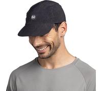 Buff®| Cap Pack Speed Man Women Adult Flexible, UPF50, Reflective Element, Comfortable, Stretchy, Running, Ventilation, Foldable, S/M, Black