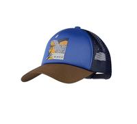 Buff®| Cap Trucker Adjustable, Comfortable, Breathable, Modern, Outdoor, Men, Women L/XL Blue and Brown
