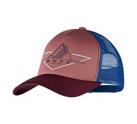 Buff Trucker Cap Red Blue