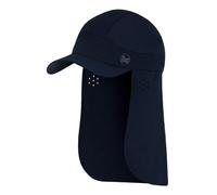 Buff Cap with Neck Protector Pack Cap Bimini Navy Blue