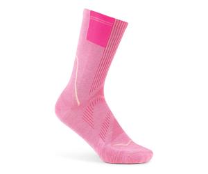 Buff Coolnet Crew Running Socks Unisex - pink, Size 42-44