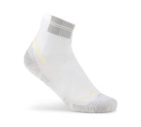 Buff - Coolnet Quarter Sock - Running socks size M, white/grey