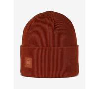 Buff CrossKnit Beanie Brownish Red