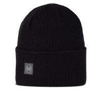 Buff Crossknit Beanie Unisex-black