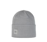 Buff Crossknit Beanie Solid Light Grey Unisex Adult