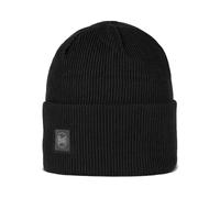 Buff Crossknit Beanie Unisex-black