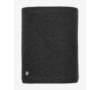 Buff Men Knitted Neckwarmer - Disa Black, One Size