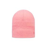 BUFF®| DryFlx® Beanie Hat Man Woman Adult, Quick Drying, Stretch, Reflective, Shiny, Night, Visibility, Running, Moisture Wicking, One Size, Pink