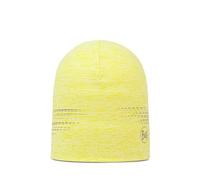 BUFF®| DryFlx® Beanie Hat Man Woman Adult, Quick Drying, Stretch, Reflective, Shiny, Night, Visibility, Running, Moisture Wicking, One Size, Yellow