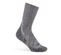 Buff Dryflx Crew Running Socks Unisex - grey, Size 42-44