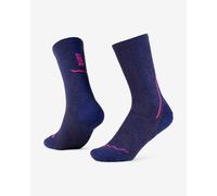 Buff Dryflx Crew Socks dark blue fuchsia - L
