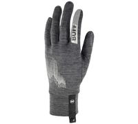 Buff| Gloves DryFlx Quick drying, Stretch, Reflective, Shiny, Night, Visibility, Running, Moisture wicking Man Women M Black