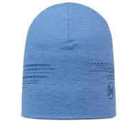 Buff®| DryFlx® Beanie Hat Man Woman Adult, Quick Drying, Stretch, Reflective, Shiny, Night, Visibility, Running, Moisture Wicking, One Size, Blue