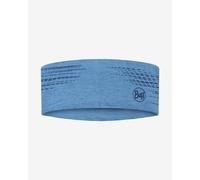 Buff| DryFlx Headband Man Woman Adult, Quick Drying, Stretch, Reflective, Shiny, Night, Visibility, Running, Moisture Wicking, One Size, Blue