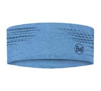 Buff| DryFlx Headband Man Woman Adult, Quick Drying, Stretch, Reflective, Shiny, Night, Visibility, Running, Moisture Wicking, One Size, Blue