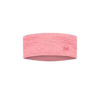 Buff| DryFlx Headband Man Woman Adult, Quick Drying, Stretch, Reflective, Shiny, Night, Visibility, Running, Moisture Wicking, One Size, Pink