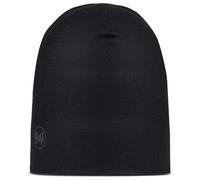 BUFF| EcoStretch Beanie Hat Man Woman Adult, High Stretch, Recycled Materials, Comfortable, Sun Protection, Seamless, Multifunctional, One Size, Black