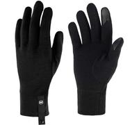 Buff| Gloves Merino Midweight Multifunctional 100% Merino Wool Scarf, Trekking, Outdoor, Sustainable Man Women XL Black