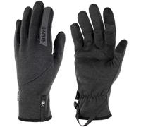 Buff| Gloves Tech Fleece Lightweight, Wide, Cold climates, Sport, Wind blocking, Comfort Man Women L Black