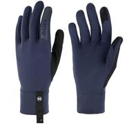 Buff| Gloves ThermoNet Warm, Comfortable, Recycled Materials, Lightweight, Breathable, Thermal Insulation, Snow Man Women M Blue