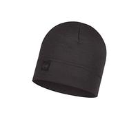 Buff Merino Wool Thermal Heavywheight Solid Black