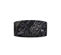 Buff- Headband CoolNet UV Wide Comfortable, UPF50 Protection, Sports, Stretch, Recycled Material, Quality, One size, Black