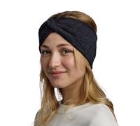 Buff Headband Merino Fleece Unisex Black Solid