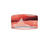 BUFF| Headband ThermoNet Warm, Comfortable, Recycled Materials, Lightweight, Breathable, Thermal Insulation, Snow Man Women One Size Flame