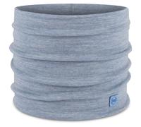 Buff| Neckwear Merino Heavyweight Multifunctional Scarf, 100% Merino Wool, Trekking, Outdoor, Sustainable, Thick Man Women One Size Light Blue