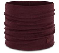 Buff - Heavyweight Merino Wool - Tube scarf size One Size, red
