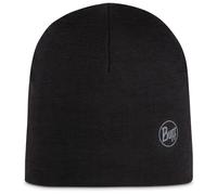 Buff - Kid's LW Merino Wool Reversible Hat - Beanie size One Size, black
