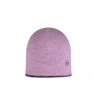 Buff - Kid's LW Merino Wool Reversible Hat - Beanie size One Size, pink